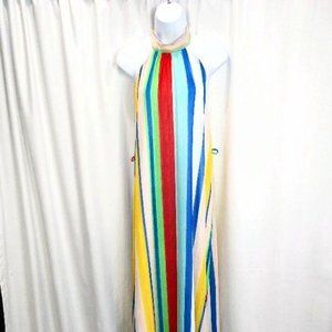 Forever 21 Halter-top Maxi Dress Size Small